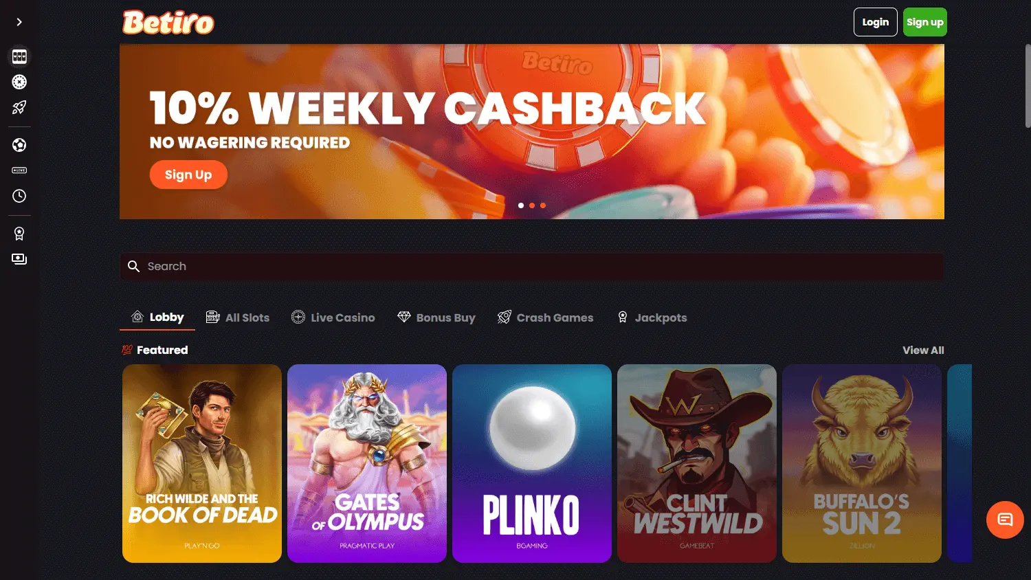 Betiro Casino – Online casino voor Nederlandse spelers image 1